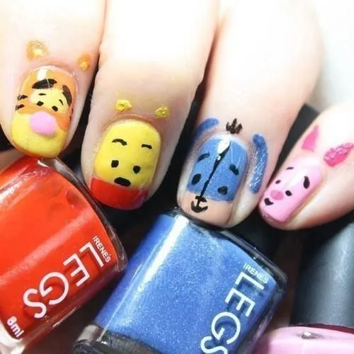 Uñas decoradas con inolvidables personajes de Disney - Disney ...