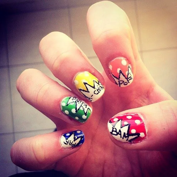 uñas decoradas - lindas - hermosas - pintados colores fuertes ... uñas decoradas - lindas - hermosas - pintados colores fuertes ...