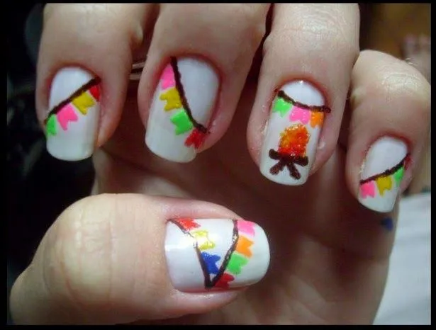 Uñas decoradas lindas con hermosos diseños para ver, uñas postizas ... Uñas decoradas lindas con hermosos diseños para ver, uñas postizas ...