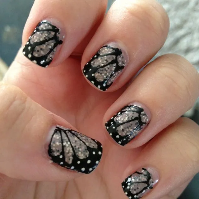 Uñas decoradas con mariposas 50 fotos de 2014: Imagenes ...