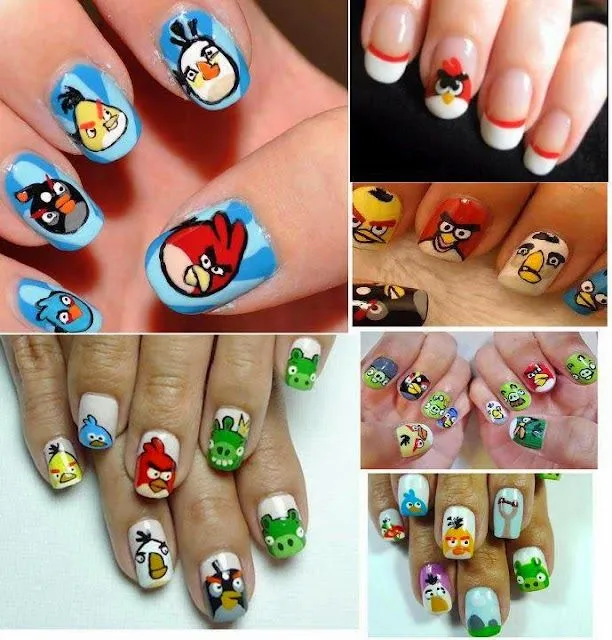 Uñas decoradas con modelos 2014, lindas con animales, postizas ... Uñas decoradas con modelos 2014, lindas con animales, postizas ...