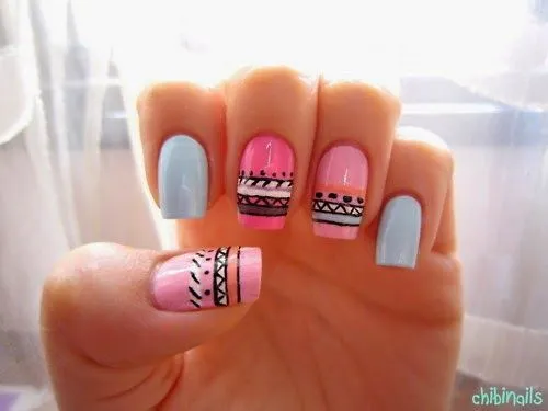 Uñas decoradas modernas, femeninas,hermosas | Imágenes Tiernas ... Uñas decoradas modernas, femeninas,hermosas | Imágenes Tiernas ...