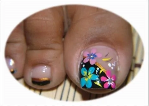 uñas decoradas de los pies CON FLORES - Buscar con Google | Arte ... uñas decoradas de los pies CON FLORES - Buscar con Google | Arte ...