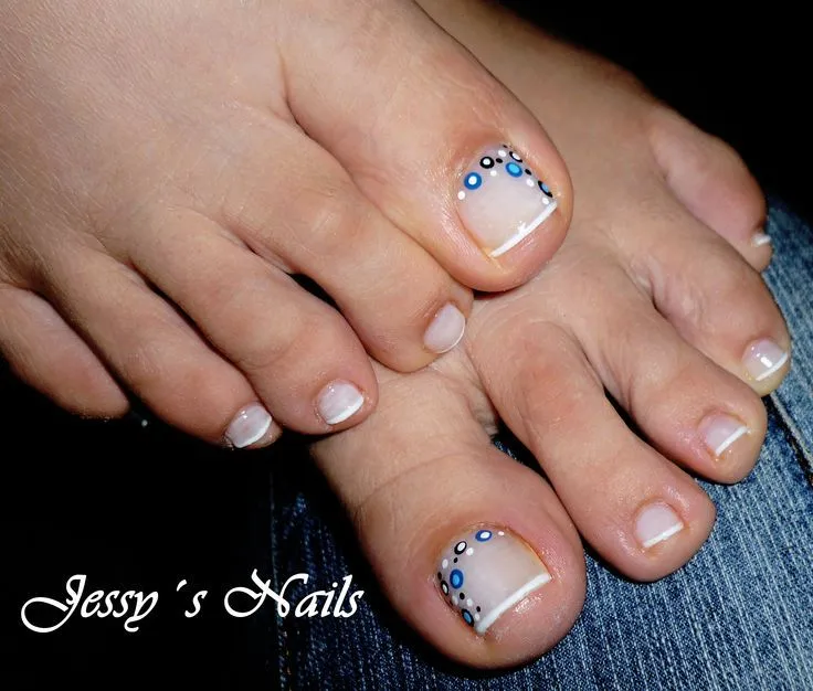 uñas decoradas pies | UÑAS CON LUNARES O PUNTOS | Pinterest | Pies uñas decoradas pies | UÑAS CON LUNARES O PUNTOS | Pinterest | Pies