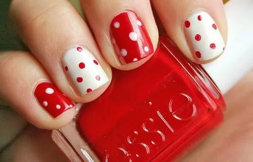 Uñas decoradas con puntos ~ Belleza y Peinados Uñas decoradas con puntos ~ Belleza y Peinados