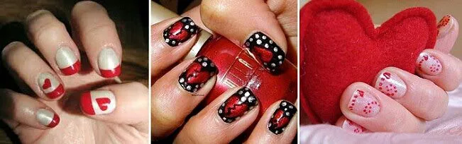 Uñas Decoradas: Uñas Decoradas Varios De San Valentín