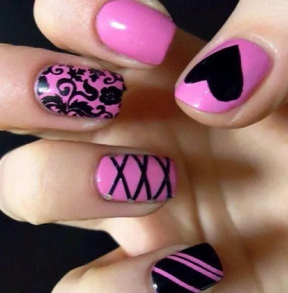 Uñas decoradas | uñas | Pinterest