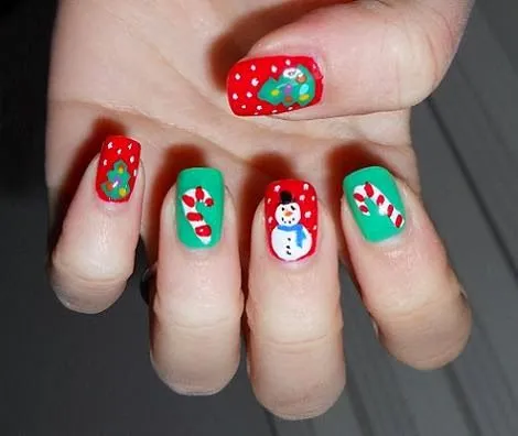 Uñas Decoradas Ya: Uñas Para Navidad