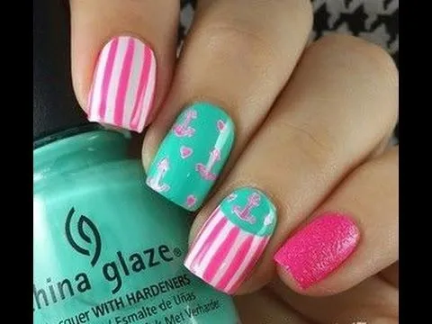 UÑAS DECORADAS * - YouTube