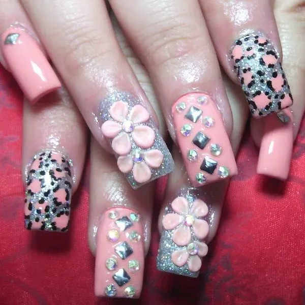 Uñas Elizabeth D.V on Twitter: "hermosos diseños en animal print ... Uñas Elizabeth D.V on Twitter: "hermosos diseños en animal print ...
