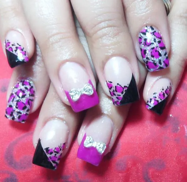Uñas Elizabeth D.V on Twitter: "hermosos diseños en animal print ... Uñas Elizabeth D.V on Twitter: "hermosos diseños en animal print ...