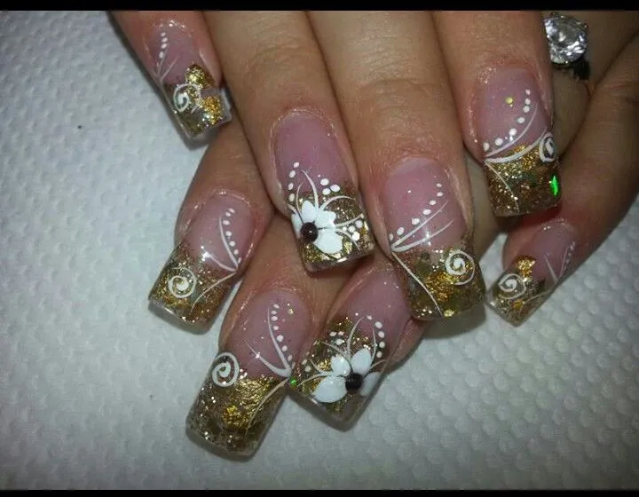 Encapsulated nails. Uñas encapsuladas | Nails by me | Pinterest