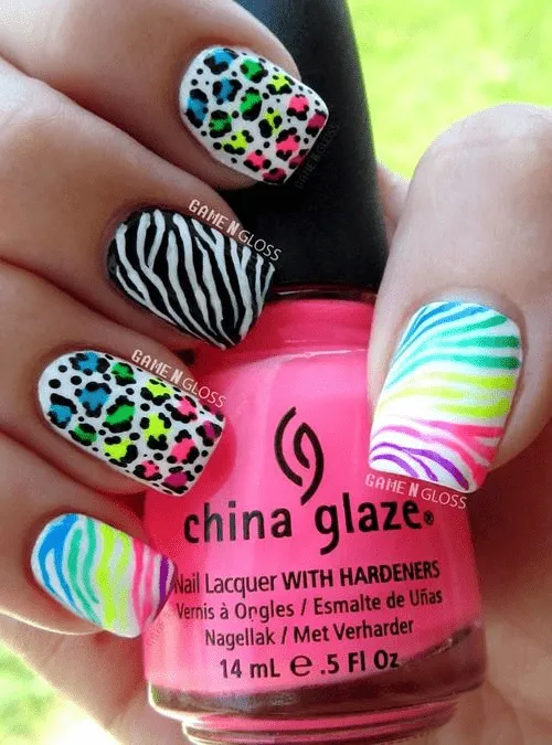 Uñas fosforescentes | Decoración de uñas | Pinterest Uñas fosforescentes | Decoración de uñas | Pinterest