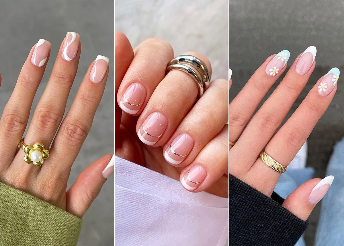 Uñas Francesas Clásicas # Ahora más Elegantes y Modernas Uñas Francesas Clásicas # Ahora más Elegantes y Modernas