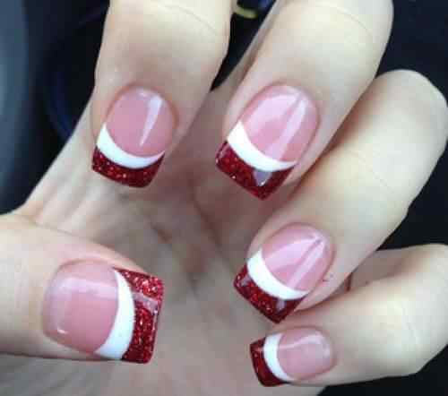 Uñas francesas o uñas french. Más de 70 fotos con diseños ... Uñas francesas o uñas french. Más de 70 fotos con diseños ...