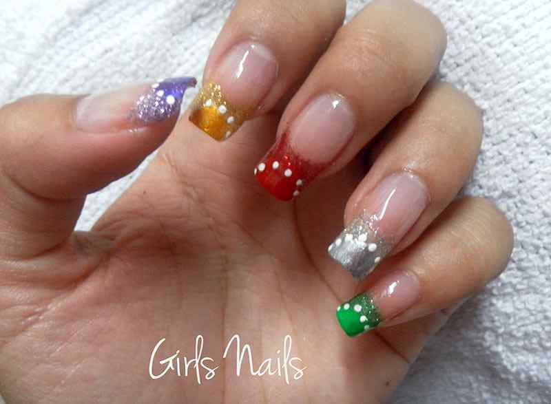 Uñas francesas o uñas french. Más de 70 fotos con diseños ... Uñas francesas o uñas french. Más de 70 fotos con diseños ...