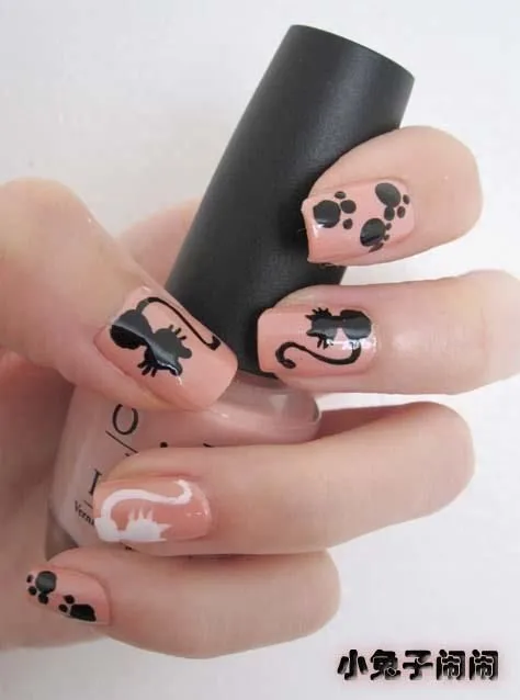 uñas gatos | uñas gatos | Pinterest