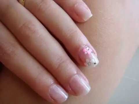 Uñas de Gel hechas por mi y algunos diseños - YouTube