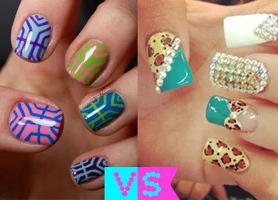 Uñas con grecas y uñas con animal print. | Ideas para el hogar ... Uñas con grecas y uñas con animal print. | Ideas para el hogar ...
