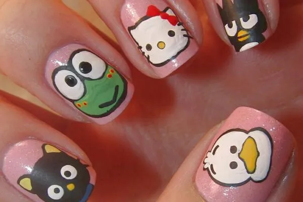 Uñas de Hello Kitty - Paperblog