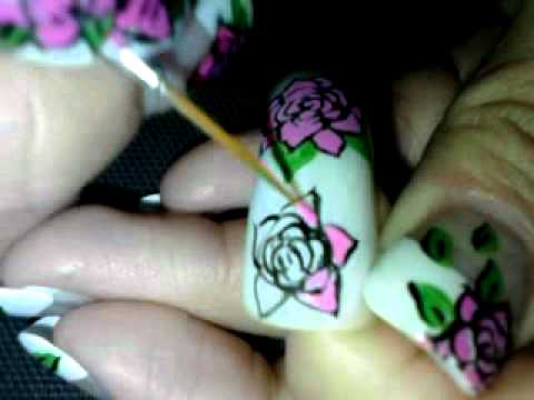 uñas- mano alzada - YouTube