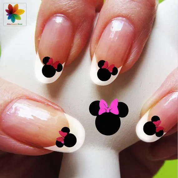 Disney Nail Art, Cartoon, Childrens Nail Art, Mickey Mouse, 100 ...