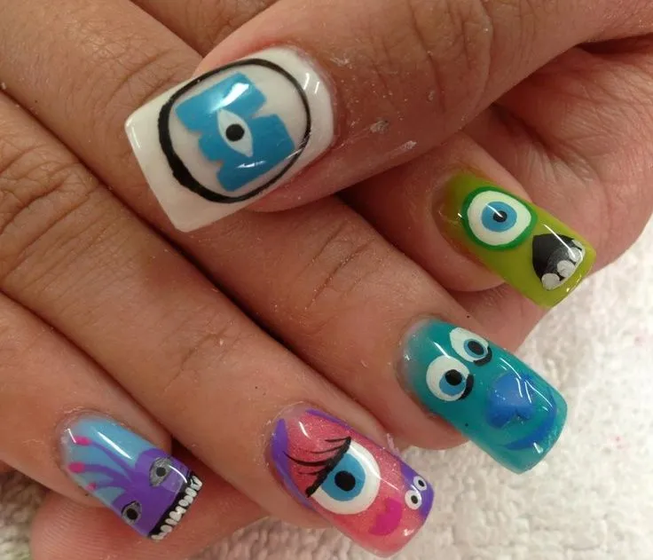 Muñequitos on Pinterest | Robin Moses, Pop Art Nails and Nail Art