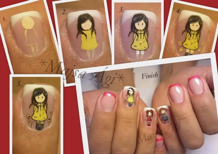 Uñas Muñequita ~ Bella en Casa.
