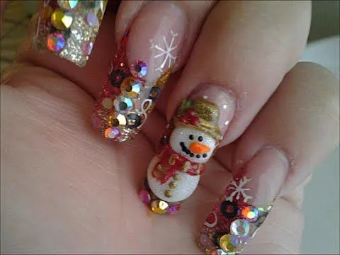 uñas para navidad 2014 / diseños uñas de navidad / decoracion para ... uñas para navidad 2014 / diseños uñas de navidad / decoracion para ...