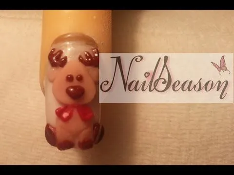 uñas de navidad / reno 3d / uñas navideñas paso a paso 2014 - 2015 ... uñas de navidad / reno 3d / uñas navideñas paso a paso 2014 - 2015 ...