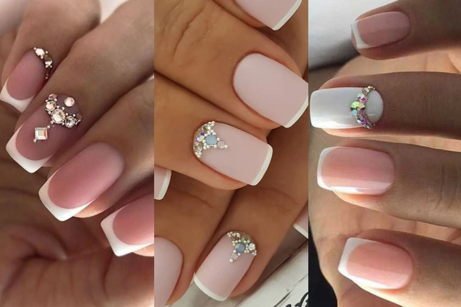 Uñas con piedras que derrochan glamour y elegancia en cualquier look Uñas con piedras que derrochan glamour y elegancia en cualquier look