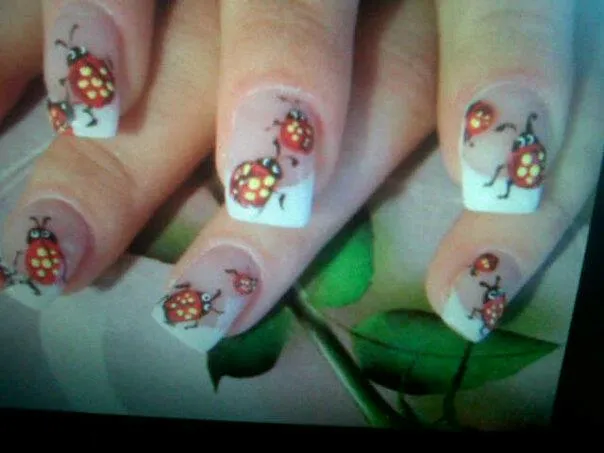 Uñas de los pies decoradas con mariquitas - Imagui Uñas de los pies decoradas con mariquitas - Imagui