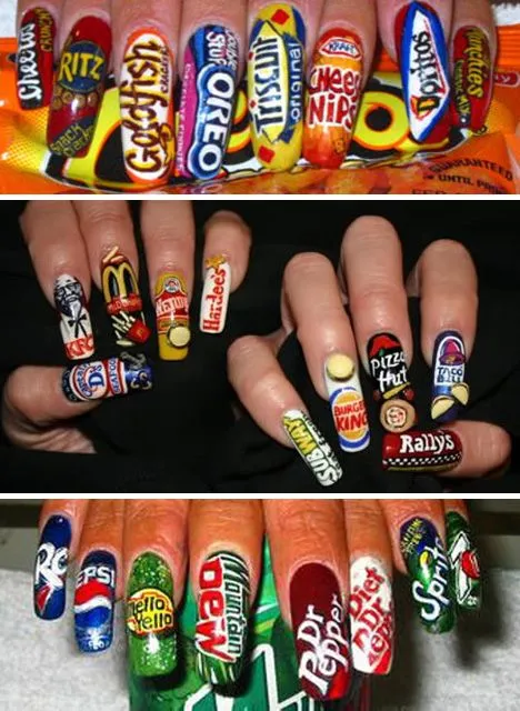 Uñas Pintadas Locas y Estrafalarias - Taringa!