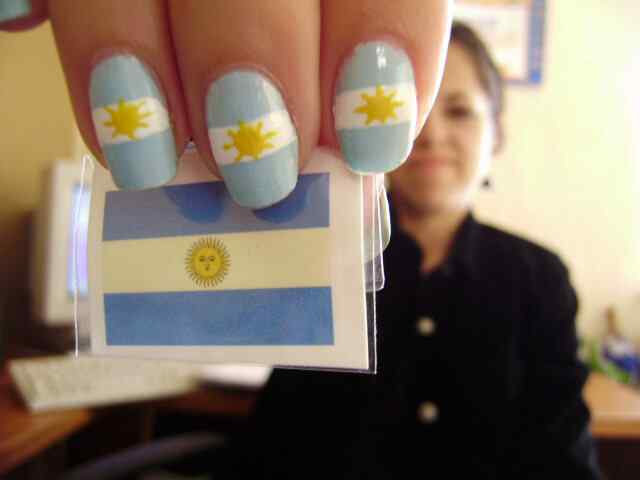 Uñas pintadas del mundial 2014 – 40 fotos | Decoración de Uñas ... Uñas pintadas del mundial 2014 – 40 fotos | Decoración de Uñas ...