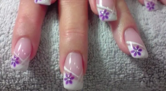 Uñas pintadas del pie - Imagui