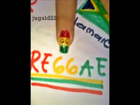 uñas. rastas, reggae. bob marley.. - YouTube uñas. rastas, reggae. bob marley.. - YouTube