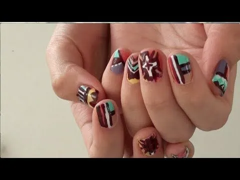 Uñas Tribales! - YouTube