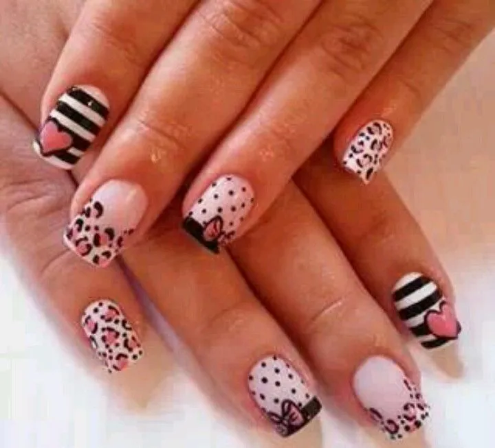 Uñas.puntos lineas y piel animal | diseños uñas | Pinterest ... Uñas.puntos lineas y piel animal | diseños uñas | Pinterest ...