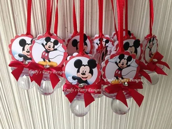 12 Bellos recuerdos para baby shower de Mickey Mouse | Recuerdos ...