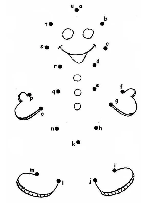 Une las letras - Manualidades a Raudales
