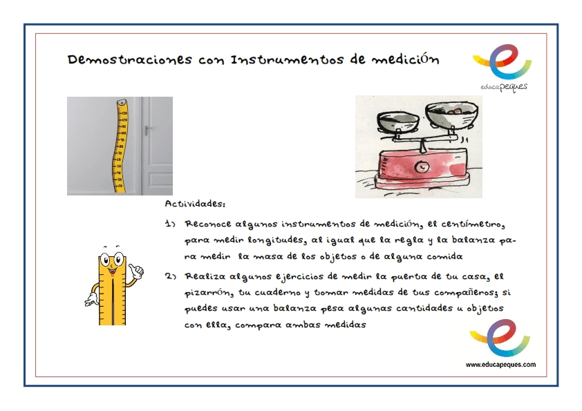 Unidades De Medida ➤ Medidas De Longitud Para Niños | Educapeques Unidades De Medida ➤ Medidas De Longitud Para Niños | Educapeques