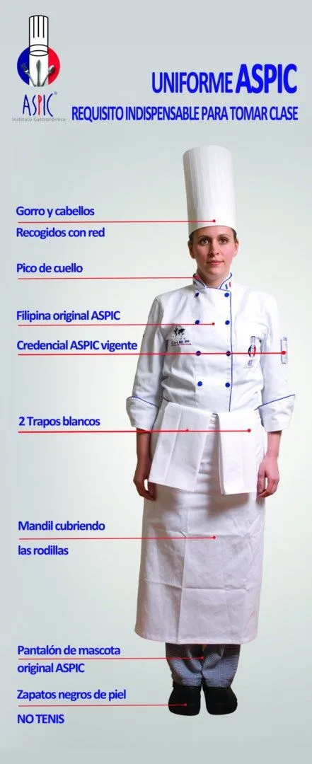 Uniforme de cocina - Imagui