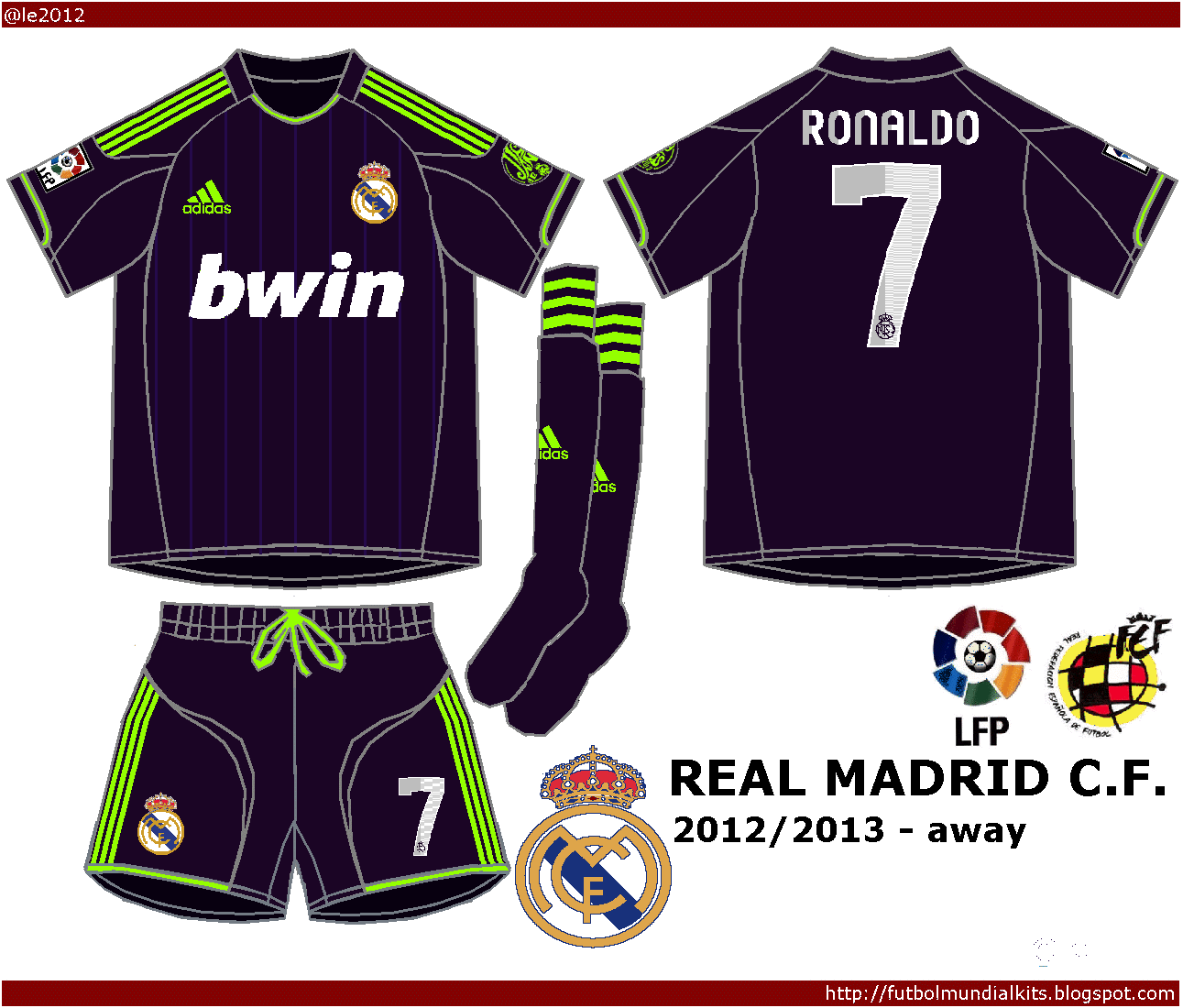 Uniforme completo del real madrid 2012 - Imagui Uniforme completo del real madrid 2012 - Imagui