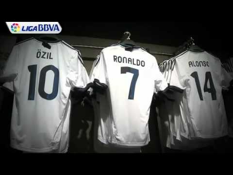 Nuevo Uniforme Del Real Madrid C Ronaldo Ozil Y Xabi Alonso Las ...