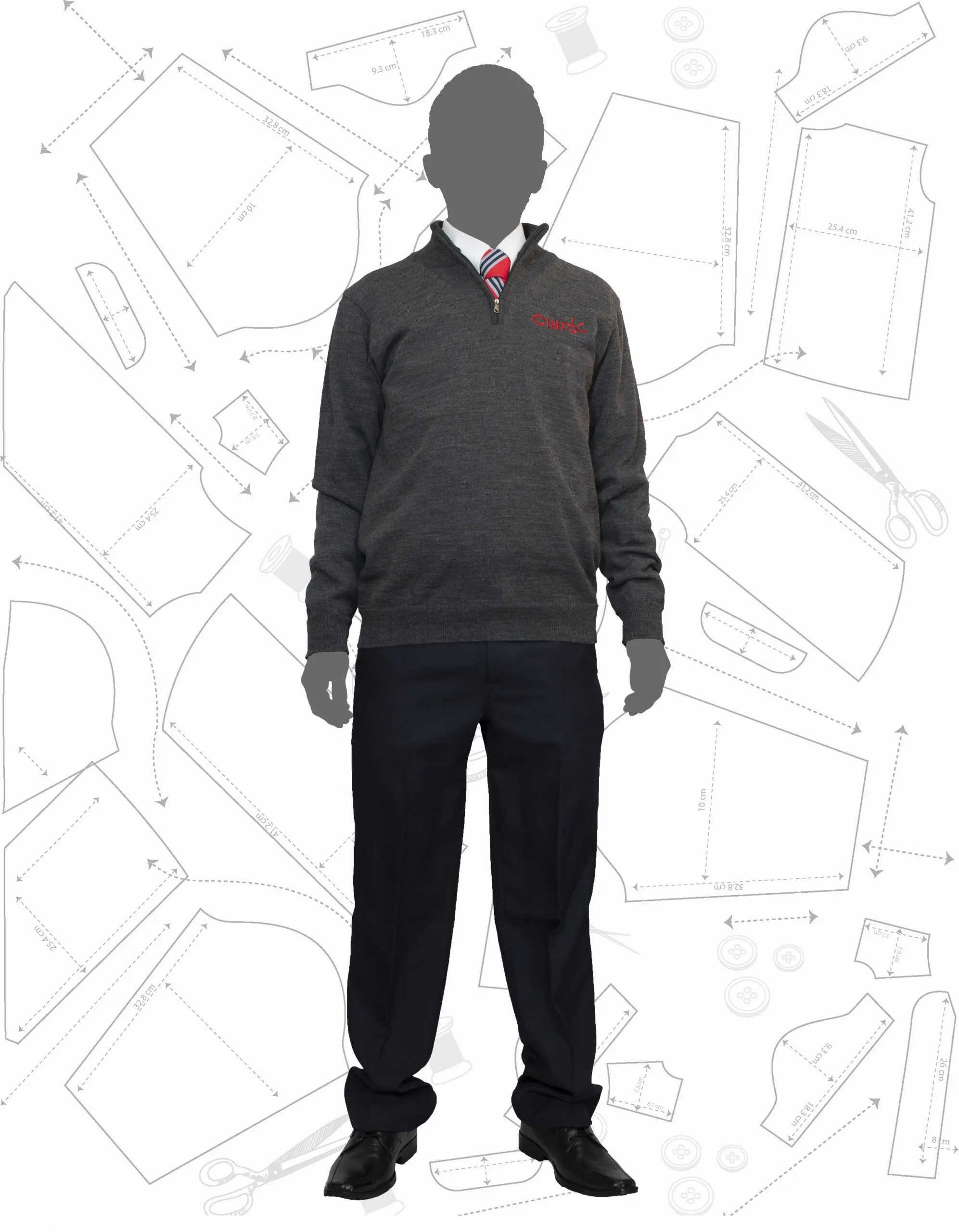 Uniforme Saco en Hilo y Corbata | Confecciones Grupo Alianza Uniforme Saco en Hilo y Corbata | Confecciones Grupo Alianza