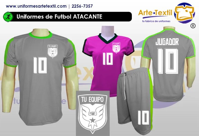Uniformes de futbol Totalmente Personalizados en Costa Rica - Estilos