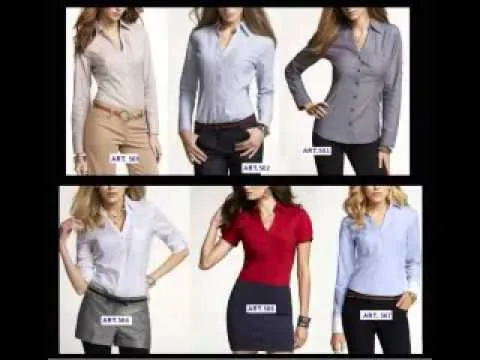 UNIFORMES PARA OFICINAS PRIMAVERA VERANO - YouTube UNIFORMES PARA OFICINAS PRIMAVERA VERANO - YouTube