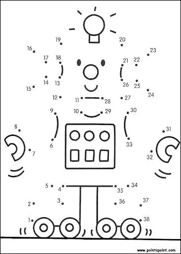 UNIR PUNTOS: HACER DIBUJO AL UNIR PUNTOS