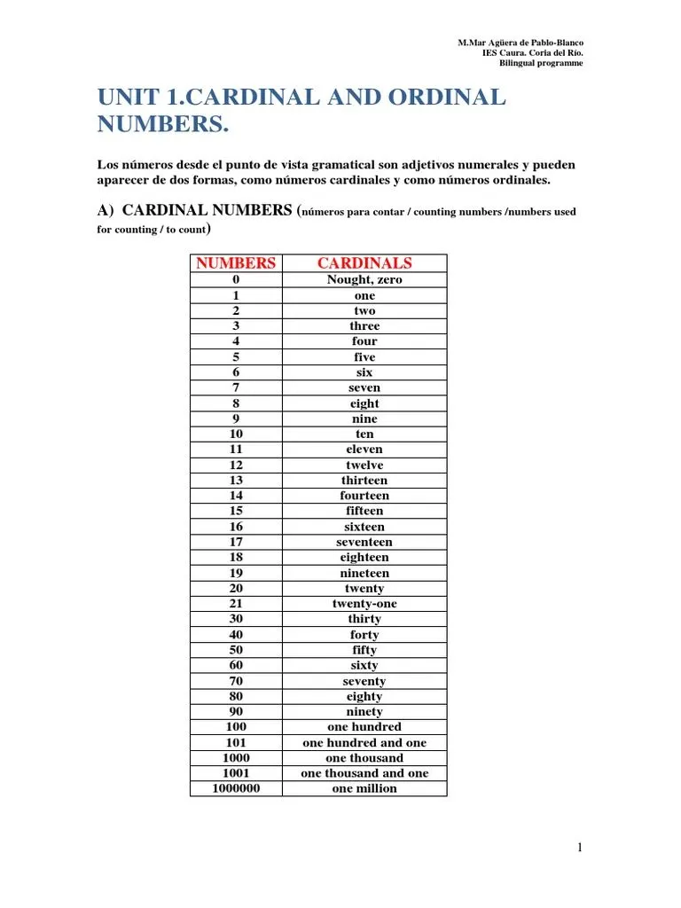 Unit 1 | PDF | Mecánica del lenguaje | Unidades Semánticas