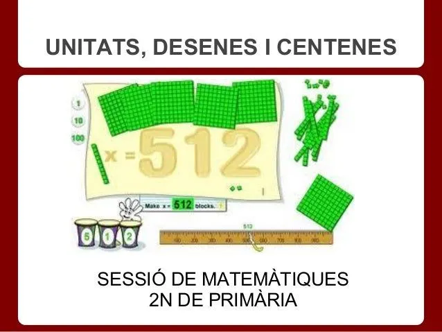 Unitats, desenes, i centenes